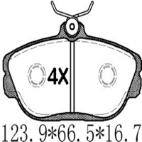 刹车片F金牛座;福特探险者