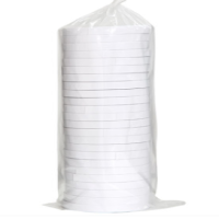 得力(deli)双面胶棉纸双面胶带强力办公双面胶带 12mm*10y 30401 24卷装(24卷/袋)