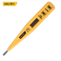得力(deli)数显测电笔试电笔验电笔电工笔电工螺丝刀12-250V DL8003
