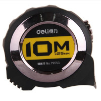 得力(deli)得力钢卷尺卷尺5米耐摔钢卷尺尺子拉尺卷尺测量工具 10m-79553