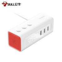 公牛(BULL) 插座/智能USB插座/插线板(自带闹钟+时钟)