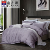 富安娜 素绣四件套HU-019 单套装