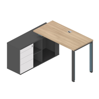 43NKH015-1800*1600*767.1.8米班台右-台面厚42mm