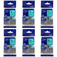 兄弟(brother) 原装 标签机色带36、24、18、12、9、6mm标签色带标签带纸 6mm