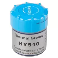 华能智研 HY510 导热膏电脑CPU 显卡散热硅脂硅胶导热膏灰色含银 1瓶(一瓶装)可定制