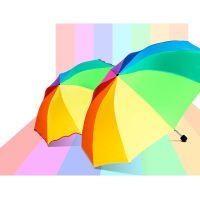 红叶(REDLEAF) 彩虹伞防紫外线 遮阳伞 320 28/60