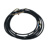 东风EQ2102备用轮胎升降油管