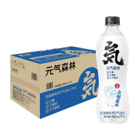 元气森林无糖0脂乳酸菌味苏打气泡水饮料480mlx15瓶/箱