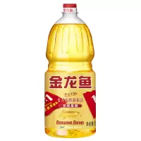 金龙鱼黄金比例调和油1.8L瓶装食用油非转基因