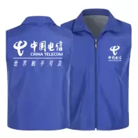 TDHORSE 户外活动马甲 印电信LOGO