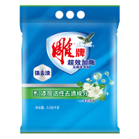 雕牌超效加酶洗衣粉3.008kg/袋 单位：袋