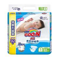 企购优品 大王维E系列婴儿纸尿裤小号(S号)84片