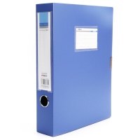 A4/55mm蓝色粘扣档案盒*5个装@