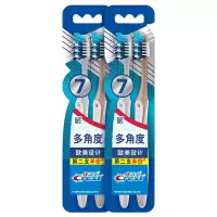 佳洁士全优七效牙刷双支装套装