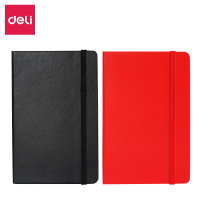 得力3314记事本(红/黑)