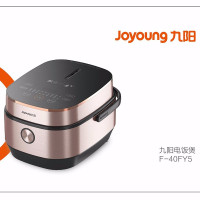 九阳(Joyoung)电饭煲 4L家用智能电饭锅 预约加热电饭煲 全屏钢化玻璃 电饭煲 F-40FY5