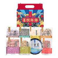 姚朵朵 喜悦年华礼盒1518g 香菇木耳银耳干货组合 节日大礼包