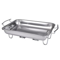 大号45*35*4.5 烤鱼炉家用舅舅诸葛长方形架子盘不锈钢餐厅烤鱼炉商用烤炉烤炉