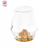 个杯堂 金山-炫彩郁金香杯 24K 水晶玻璃杯 水杯