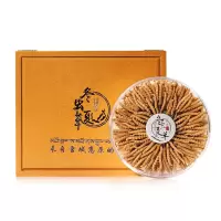 阿依舍冬虫夏草正品虫草王100克2根/克干货礼盒装