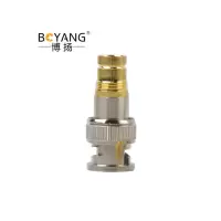 博扬 同轴连接器BY-L9F-Q9M L9母转BNC公头(单个价,10个/包,按包起订)