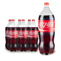 可口可乐(cocacola) 碳酸饮料可乐2L*8瓶装(单位:箱)