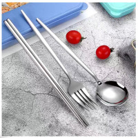 罗曼达LMD-XP-115葡萄牙餐具套装(加大号) 黑色 (两件套)