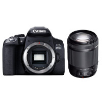 佳能（Canon）单反相机850D 机身 腾龙18-200镜头 32G内存卡+包