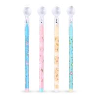 晨光(M&G) AMPQ1601 子弹铅笔 导弹铅笔 免削积木组合笔 HB带放大镜 40支/盒 黑色