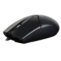 双飞燕(A4TECH) OP-550NU有线鼠标 办公鼠标 便携鼠标 对称鼠标 黑色