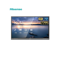 海信(Hisense)智能会议平板电视解决方案75英寸触屏式智能会议教学一体机商用显示75R6A专业版