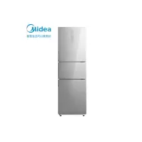美的(Midea)261升冰箱风冷无霜三门多门冰箱智能变频静音 BCD-261WTGPM冰川银