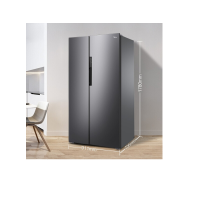 美的(Midea)BCD-606WKPZM(E) 606升 对开电冰箱双开门智能家电双变频风冷一级能效冰箱