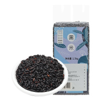 姚朵朵黑米1500g无染色东北黑米杂粮五谷杂粮粗粮早餐粥