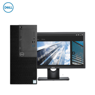 戴尔（DELL）3080MT台式电脑 I5-10500/8G/256GSSD+1T/DVDRW/WIN10专/23.8英寸