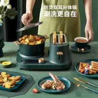 利仁 吐司机带煎锅煮蛋器蒸蛋煎蛋烤面包机多士炉 G-9(单位:台)