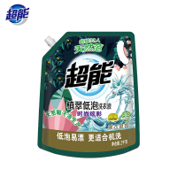超能植翠低泡洗衣液2kg天然椰子油生产