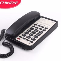 中诺 酒店电话机座机 宾馆客房前台专用 固定有线 耐用 可定制卡纸 B025型HA6238(18)T28 黑/白