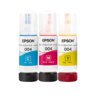 爱普生(EPSON)原装004三色墨水 红蓝黄 适用于L3118/L3119/L3153/L3158