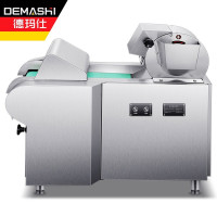 德玛仕（DEMASHI）大型切菜机商用 土豆青菜切片切丝机切段切条机 食堂用 JCQ-DQC660A（工程升级款）