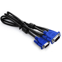 VGA连接线5米 纯铜电脑显示器线 电脑电视投显示器 视频线延长线