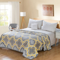 芳恩家纺 FN-T9003-1简约风尚貂绒毯 1.8米2米云貂绒法兰绒毛毯午休毯（HD）