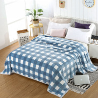 芳恩家纺 FN-T9003简约风尚貂绒毯 1.8米2米云貂绒法兰绒毛毯午休毯（HD）