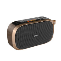 十度(ShiDu) S168 流金岁月无线蓝牙迷你插卡小音响便携式老人广场收音机唱戏机低音炮音箱(HD)