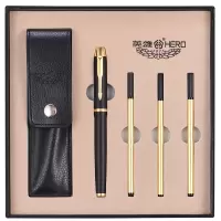 英雄(HERO)宝珠笔 1801精品礼盒装 签字笔