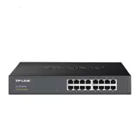 TP-LINK TL-SF1016D 16口百兆非网管交换机 监控网络网线分线器 单个装