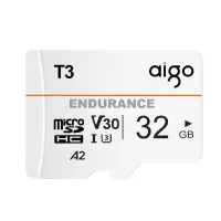 爱国者(aigo)32GB TF(MicroSD)存储卡 T3