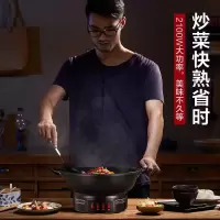荣事达(Royalstar)电炒锅 32CM多功能电热锅 5L多用途锅电锅电煮锅电火锅电蒸锅 RDAF-32