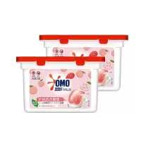 奥妙自然工坊白桃护色洗衣凝珠100颗(2X400G)