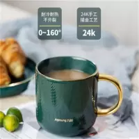 九阳金彩马克杯